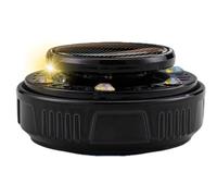 Car Air Diffuser, Car Diffuser Air Freshener | Solar Powered Fragrance Diffuser Durable Flying Saucer Shape - Car Interior Accessories, Rotating Multifunctional Dashboard Decoration Ornaments