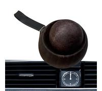 Car Air Diffuser, Flame Retardant Odour Remover, Spherical Car Fragrance Diffuser Made of Natural Wood, for Automotive, Truck, Home, Living Room, Interior, Hotel, Bathroom, Workplace, Desk