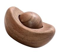 Car Air Diffuser | Flameless Dispenser, Wooden Car Diffuser with Antique Chinese Coin Design - For Truck Home Desk Decor Living Room