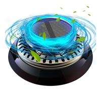 Car Air Diffuser - Solar Perfume Ornament, Cyclone Odor Eliminator | Smart Odor Ventilation for Vehicle Home Office Aromatherapy Refreshing Device Travel Interior Decoration Premium Quality Bb