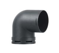 Car Air Duct Connector - Hot Air Conduction Pipe Elbow Outlet Connector for 2.36/3 Inch Car Heater | Ideal for Coc Heater Accessories