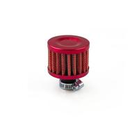 Car Air Filter 12mm 25mm For Motorcycle Cold Intake High Flow Crankcase Vent Cover Breather Filters Universal Car Snorkel Kit(Red)