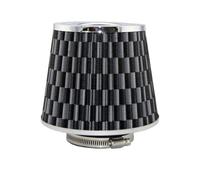 Car Air Filter 76MM 89MM 101MM Cone Air Filter Adapter High Flow Intake Kit Cold Car Filters Racing 3" 3.5 4inch Sport System(76mm-Carbon)