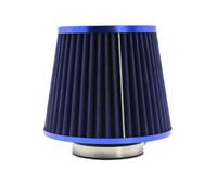 Car Air Filter 76MM 89MM 101MM Cone Air Filter Adapter High Flow Intake Kit Cold Car Filters Racing 3" 3.5 4inch Sport System(76mm-All Blue)