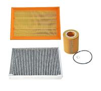 Car Air Filter Cabin Filter Oil Filter Set Compatible For LAND ROVER FREELANDER 2 (L359) 3.2 4x4 2006-2014 LR005816 6G9N19N619BD LR001419
