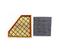 Car Air Filter Cabin Set Compatible With Cadillac ATS 2.0 LTG 3.6 LF4 CTS 2012-2020 Model OEM 20857930 13503675(2 Pcs Filter Set)