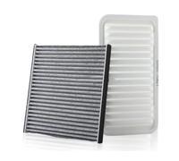 Car Air Filter For Toyota For Corolla Matrix E130 2003 2004 2005 2006 2007 2008 OE:17801-22020 88568-02020 Car Parts Engine Cabin Air Filter(1Air and 1 Cabin)