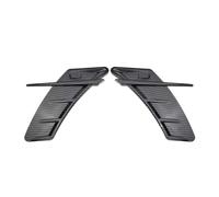 Car Air Flow Wing Vent Trim Side Fender Sticker Decoration ABS For A3 A4 A5 A6 A7 A8 Q3 Q5 Q7 RS5 RS6 RS7 S3 S4 S5 1 Pair(carbon fiber)