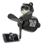 Car Air Freshener - 2 Piece Retro Aviation Ornament, High Tech Fragrance Diffuser, Elegant Finish, Dashboard Mounted Odor Eliminator | Quiet Storage Motion for Sedan