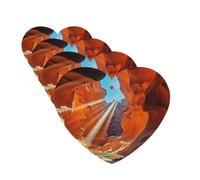 Car Air Freshener 4 Pcs Air Freshener for Car Aromatherapy Tablets Antelope Canyon Hanging Fragrance Scented Cards Funny Scented Hanging Sheet for Bedroom Wardrobe Shoe Cabinet