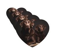 Car Air Freshener 4 Pcs Air Freshener for Car Aromatherapy Tablets Brown Labrador Retriever Hanging Fragrance Scented Cards Funny Scented Hanging Sheet for Bedroom Wardrobe Shoe Cabinet