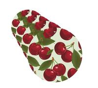 Car Air Freshener 4 Pcs Air Freshener for Car Aromatherapy Tablets Cherry fruit Hanging Fragrance Scented Cards Funny Scented Hanging Sheet for Bedroom Wardrobe Shoe Cabinet
