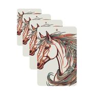 Car Air Freshener 4 Pcs Air Freshener for Car Aromatherapy Tablets Cupid Arrow Love Horse Hanging Fragrance Scented Cards Funny Scented Hanging Sheet for Bedroom Wardrobe Shoe Cabinet
