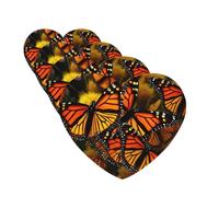 Car Air Freshener 4 Pcs Air Freshener for Car Aromatherapy Tablets Monarch Butterflies Hanging Fragrance Scented Cards Funny Scented Hanging Sheet for Bedroom Wardrobe Shoe Cabinet