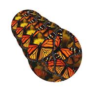 Car Air Freshener 4 Pcs Air Freshener for Car Aromatherapy Tablets Monarch Butterflies Hanging Fragrance Scented Cards Funny Scented Hanging Sheet for Bedroom Wardrobe Shoe Cabinet