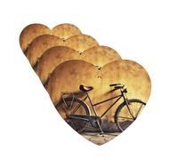 Car Air Freshener 4 Pcs Air Freshener for Car Aromatherapy Tablets Old Bicycle Hanging Fragrance Scented Cards Funny Scented Hanging Sheet for Bedroom Wardrobe Shoe Cabinet