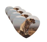 Car Air Freshener 4 Pcs Air Freshener for Car Aromatherapy Tablets Wild African Cheetah Hanging Fragrance Scented Cards Funny Scented Hanging Sheet for Bedroom Wardrobe Shoe Cabinet