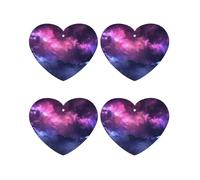 Car Air Freshener 4 Pcs Hanging Scented Cards for Wardrobe Lavender Aromatherapy Tablets Rearview Mirror Pendant Car Fresheners Long Lasting Fragrance Aromatherapy Pendant