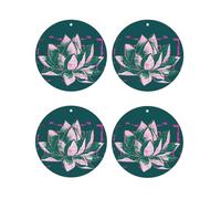 Car Air Freshener 4 Pcs Hanging Scented Cards for Wardrobe Lavender Aromatherapy Tablets Rearview Mirror Pendant Car Fresheners Long Lasting Fragrance Aromatherapy Pendant