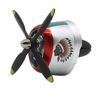 Car Air Freshener - 5" x 2.2" Large Bear Pilot Retro Airplane | Car Air Vent Clip For Vehicles | For SUV, Sedan, Vehicle Smell, Men, Women, Driver, Birthday, Holiday, First