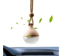Car Air Freshener - 6 ml Multifunctional Car Air Freshener - Teardrop Shaped Refillable Aroma Diffuser for Car Home Family Handmade