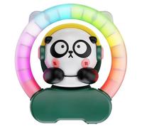 Car Air Freshener, Car Outlet Odor Remover, Rechargeable 180 mAh Battery, Automotive Interior Decoration, Useful Tool with Atmosphere Light, Air Deodorizer, Multicolour, 1 Piece