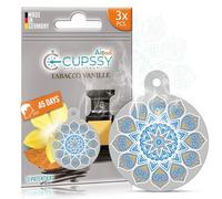 Car Air Freshener, Car Perfume Inspired by Tobacco and Vanille, Scented Tree for the Interior of the Vehicle, Perfume Men, Perfume Women, 3 Air Pad Air Fresheners
