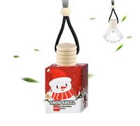 Car Air Freshener, Christmas Fragrance Dispenser for Vehicle, Aroma Theory for Interior, Long-Lasting Aroma Theory, Interior for Festive Parties, Drivers, Removable Mirror