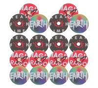 Car Air Freshener Clip 18pcs Pe Disc Retro Record Player Design