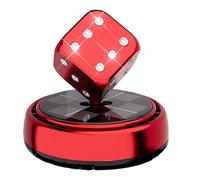 Car Air Freshener Cube - Rotating Solar | Dash Scent Diffuser Self Adhesive Perfume Ornament for Sedan Truck Caravan Home Travel Commuting Classic O