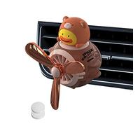 Car Air Freshener - Deodorant Lasting Fresh Creative Car Aromatherapy with Fan Blades,Beautiful Cartoon Animals Interesting Car Fragrance for Sedan, SUV, Van, Sports Car Tumotsit