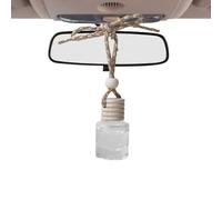 Car Air Freshener Diffuser | Bottle Freshener | Car Fréshener | Perfume Ornaments Bottle Pendant | Fragrance Container, Rear View Mirror Aromatherapy Accessories