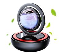 Car Air Freshener Diffuser,Solar-Powered Car Air Purifier | Double-Ring Structure, Dashboard Accessories for Rv Truck Vehicle Decorations