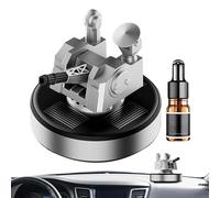 Car Air Freshener Diffuser, Solar Powered Perfume Diffuser, Reusable Dashboard Ornament with 5ml Oil for Travel Men Women Vehicle Decoration