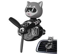 Car Air Freshener for Dogs, Car Perfume Diffuser, Cute Cartoon Dog Pilot Air Freshener | 2 Aromatic Tablets, Car Perfume Air Freshener, Small Aromatherapy