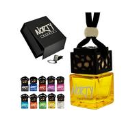 Car Air Freshener for Men Savage with Vent Clip | Savage Perfume Inspired Air Freshener | Strong Diffuser | Odour Eliminating Car Air Fresheners by Norty Scents (YELLOW, SAVAGE)