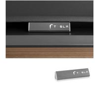 Car Air Freshener, For Tesla Model 3 Model Y, Air Outlet Perfume Fragrance Diffuser, Solid Aromatherapy Deodorant, Interior Decoration Accessories,Grey