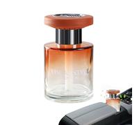 Car Air Freshener, Glass Perfume Inspired Car Fragrances, Multi-Sensory Enjoyment, Vehicle Scent Odor Eliminator Refresher, For Driver Travel Road Trip SUV Truck RV Sedan Auto Smell (150ml) - Orange