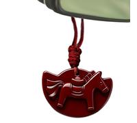 Car Air Freshener Hangable- Fragrance Wax Tablets, Aromatic Air Freshener | Long Lasting Perfumed Plaster Ornament Collection, Prosperity Blessing Aroma Decoration Gift Box For Car Home Spaces