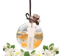 Car Air Freshener - Hanging Diffuser Ball Cars 10 ml, Refillable Perfume Pendant for Rearview Mirror, Interior Decoration for Home, Bathroom, Bedroom, Gym and
