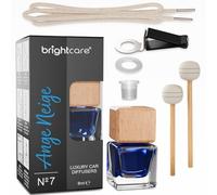 Car Air Freshener Inspired by Snow Angel Philosophy | Car Diffuser | Long Lasting Scent with Vent Clip | Strong Autotmotive Freshener with Odour Eliminating | 8ml Pack of 1 (Ange Neige)