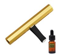 Car Air Freshener Long Lasting Perfume Aromatherapy Decoration Diffuser - Aluminium Alloy Ventilation Grille Fan Creative Vehicle Perfume - for Car Interior Bedroom Toilet Men