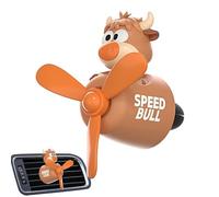 Car Air Freshener, Long Term Aromatherapy Decoration for Airstone, Airplane Diffuser with Cow Design for Odour Elimination, Relaxation, Calming, Driving, Road Trips, Commuting, Travel in S