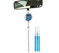 Car Air Freshener Oil Diffuser, Dashboard Dispenser, Refillable Fragrance Oil Clip, Portable Car Fragrance Solution for the Daily Interior of the Vehicle, Driving Cabin Air Reinforcement, Road Trip