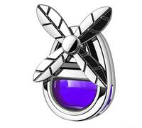 Car Air Freshener, Pack Rotating Vent Fragrance Aromatherapy, Creative Diffuser Oil Clip, Charming Aesthetic Decoration, Lightweight Convenience for Car Interior Enhancement(For Blue bell)