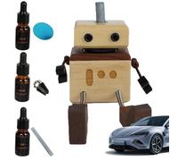 Car Air Freshener - Refillable Dashboard Figurine, Long-Lasting Fragrance Diffusion, Heat-Resistant Decorative Ornament, Low-Volatility Scent Core, Stable Auto Interior Decor | for Men Women