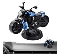 Car Air Freshener - Rotating Dashboard Design, In The Shape Of A Motorcycle, Compact Interior Odor, Adjustable Odor Control Function | For Truck SUV Vehicle Interiors From Re