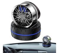 Car Air Freshener, Solar Aromatherapy Diffuser for Car | Wheel Scent Diffuser for Car | Rotating Solar Air Freshener for Car, Wheel Air Fresheners