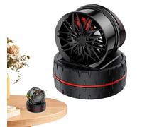 Car Air Freshener Solar Energy, Solar Aromatherapy Diffuser for Car, Air Diffuser for Car Wheels - Rotating Solar Air Freshener for Car, Wheel Air Fresheners for Acces