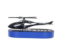 Car Air Freshener, Solar Powered Car Diffuser with Quiet and Efficient Rotation (Blue)